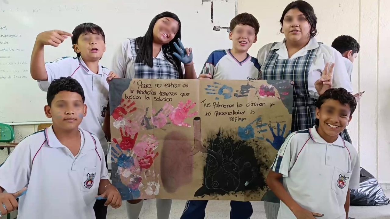 Bello lanza campaña en colegios para salvar jóvenes del cigarrillo y vapeo