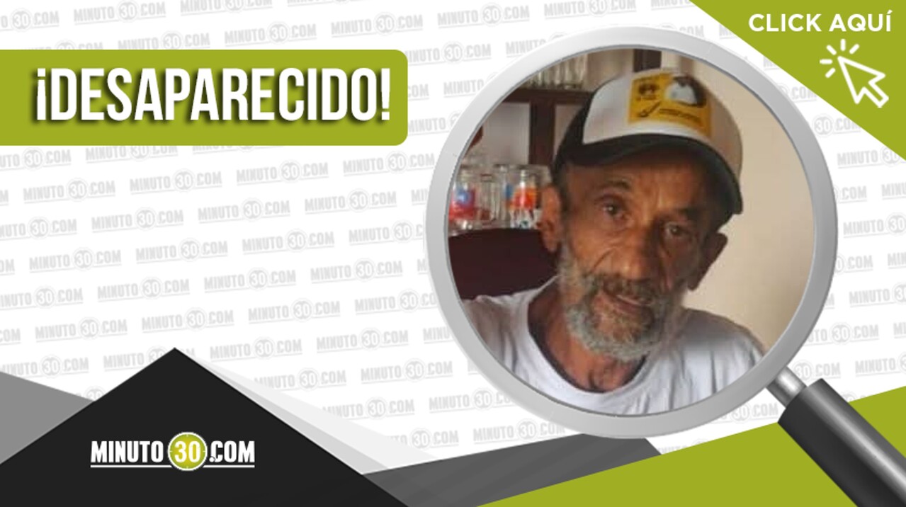 ¡Ayuda! Efraín Taborda desapareció en Titiribí y su familia lo busca