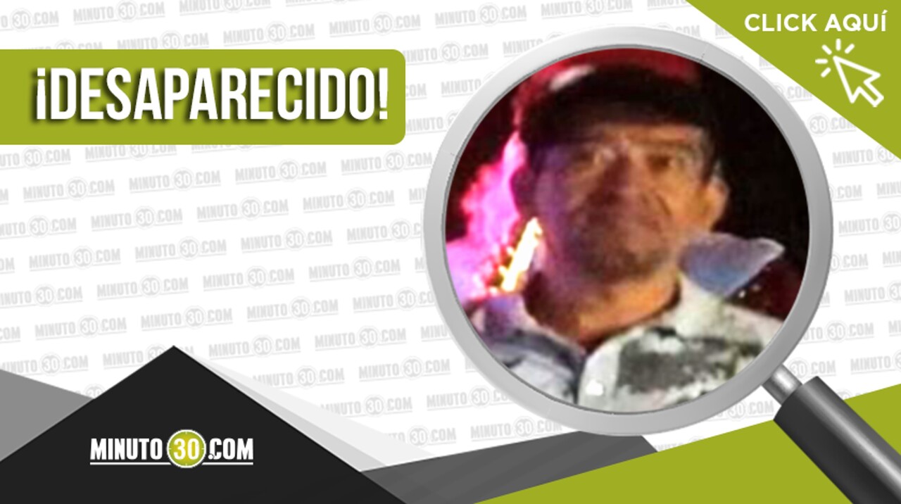 Fabio León García se extravió de la Comuna 13 y su familia lo busca