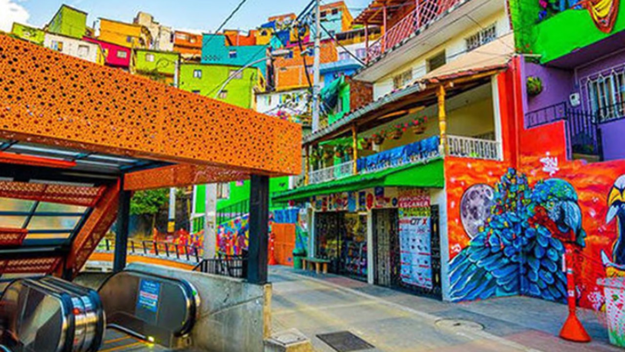 grafitis en medellin