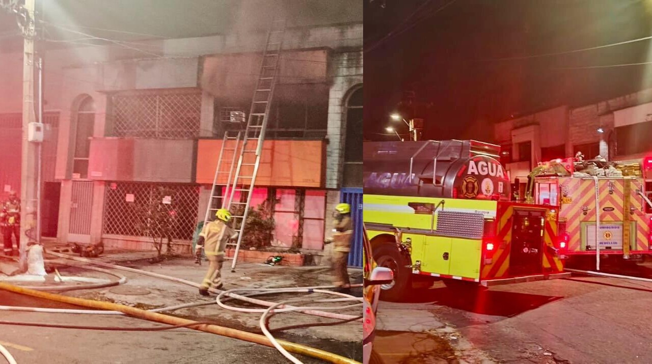 ¡Es una edificación de tres niveles! Fico confirma que bomberos atienden incendio en Guayabal