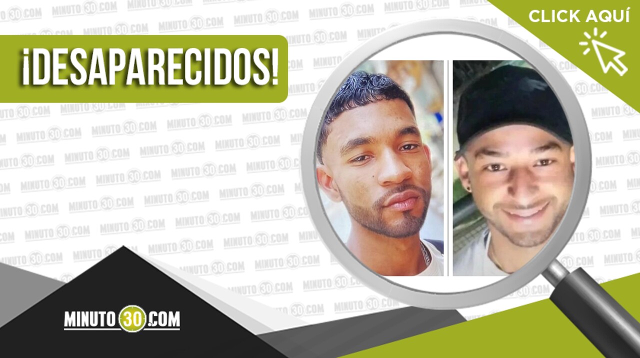 Los hermanos Kevin y Dirson David desaparecieron en el centro de Medellín ¿los ha visto?