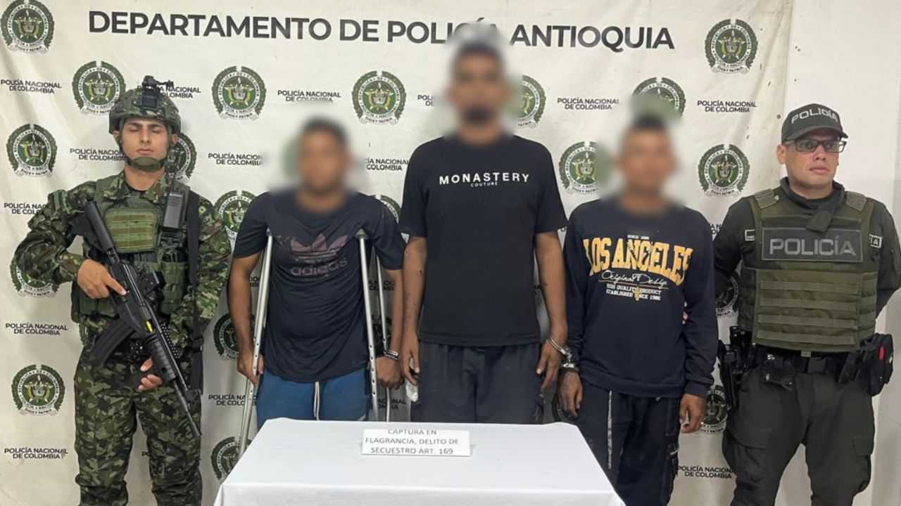 ¡Operativo en Remedios! Liberan secuestrados y capturan a tres presuntos responsables