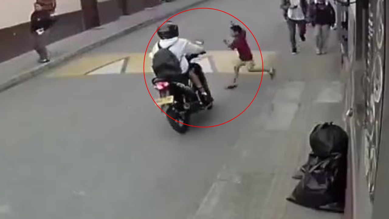 Indignación en Guarne: motociclista atropelló a un niño y huyó sin prestarle ayuda