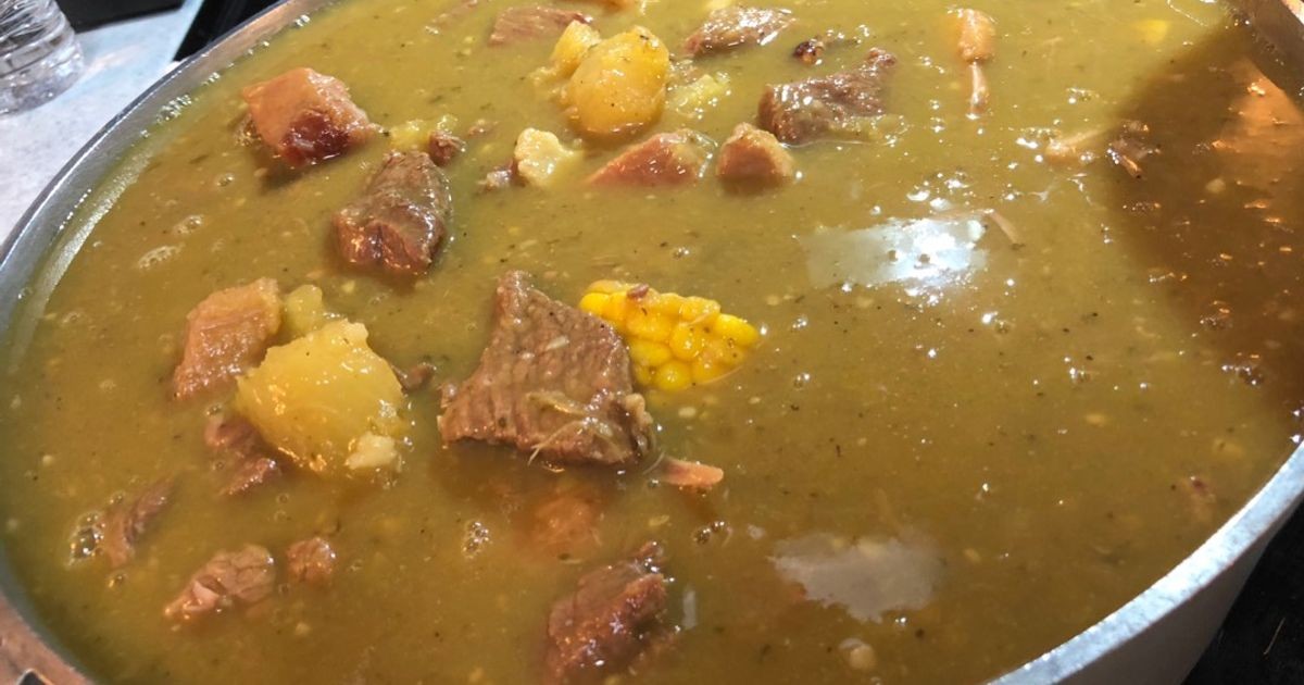 ¡Eso fue asi . . . de repente! A Fabian le dio un dolor en el pecho después de comerse un sancocho
