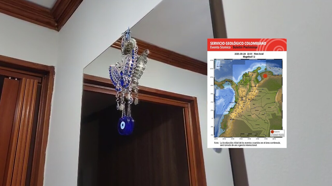 ¡Y crujieron los espejos! Así se sintió el fuerte temblor de las 10:51 pm