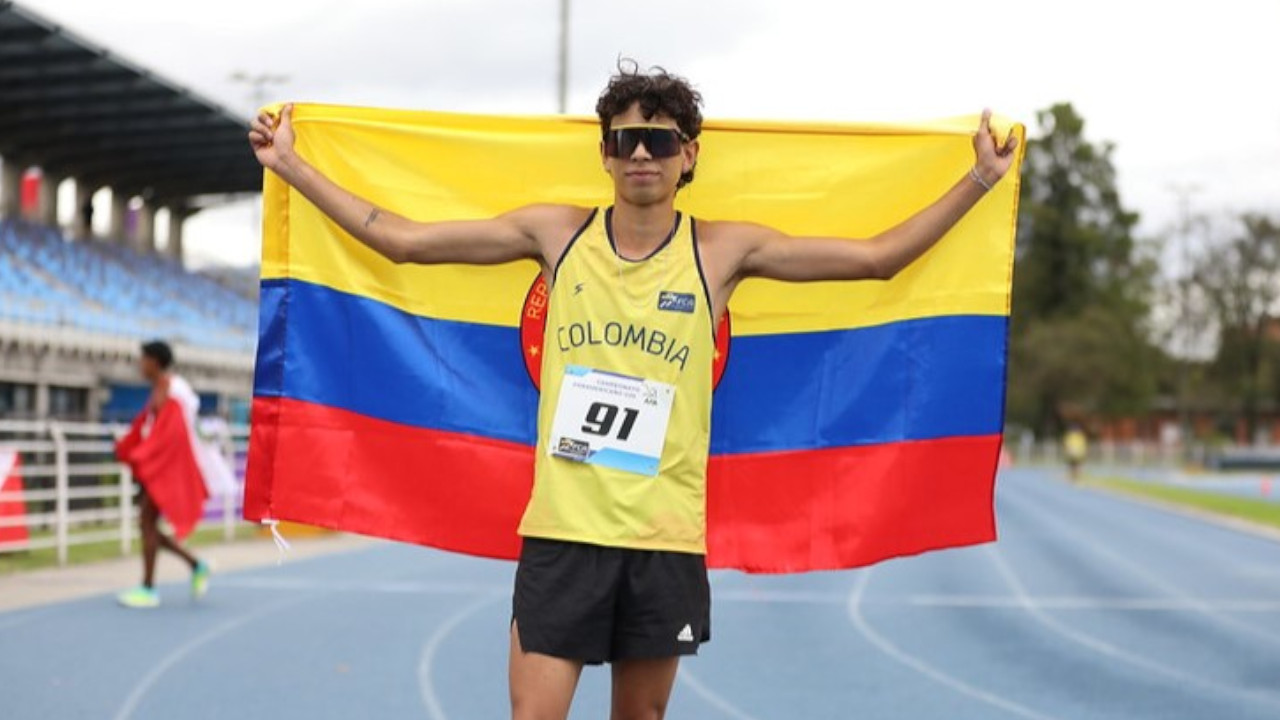 ¡Furia tricolor! Siete oros lideran la fiesta del atletismo juvenil: Colombia domina la primera jornada Panamericana