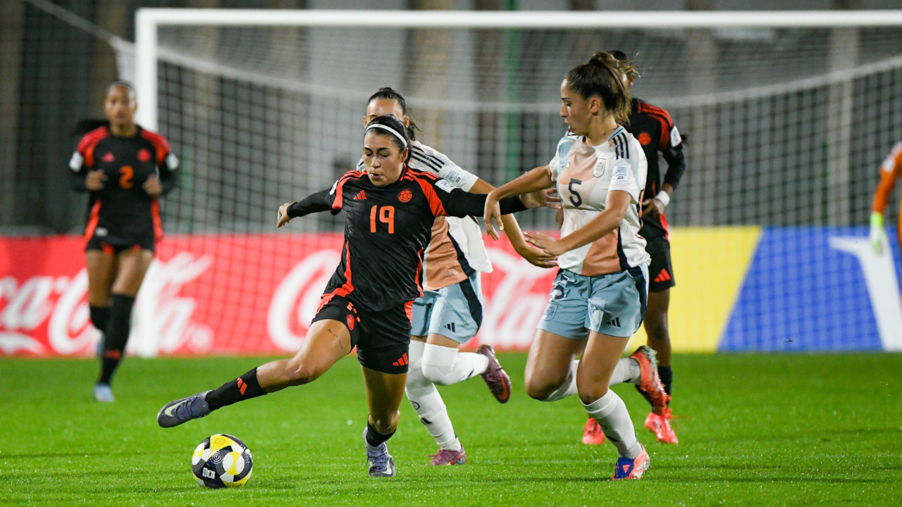 Duro debut: Goleada de España a la Selección Colombia femenina Sub-17 en el Mundial de Marruecos