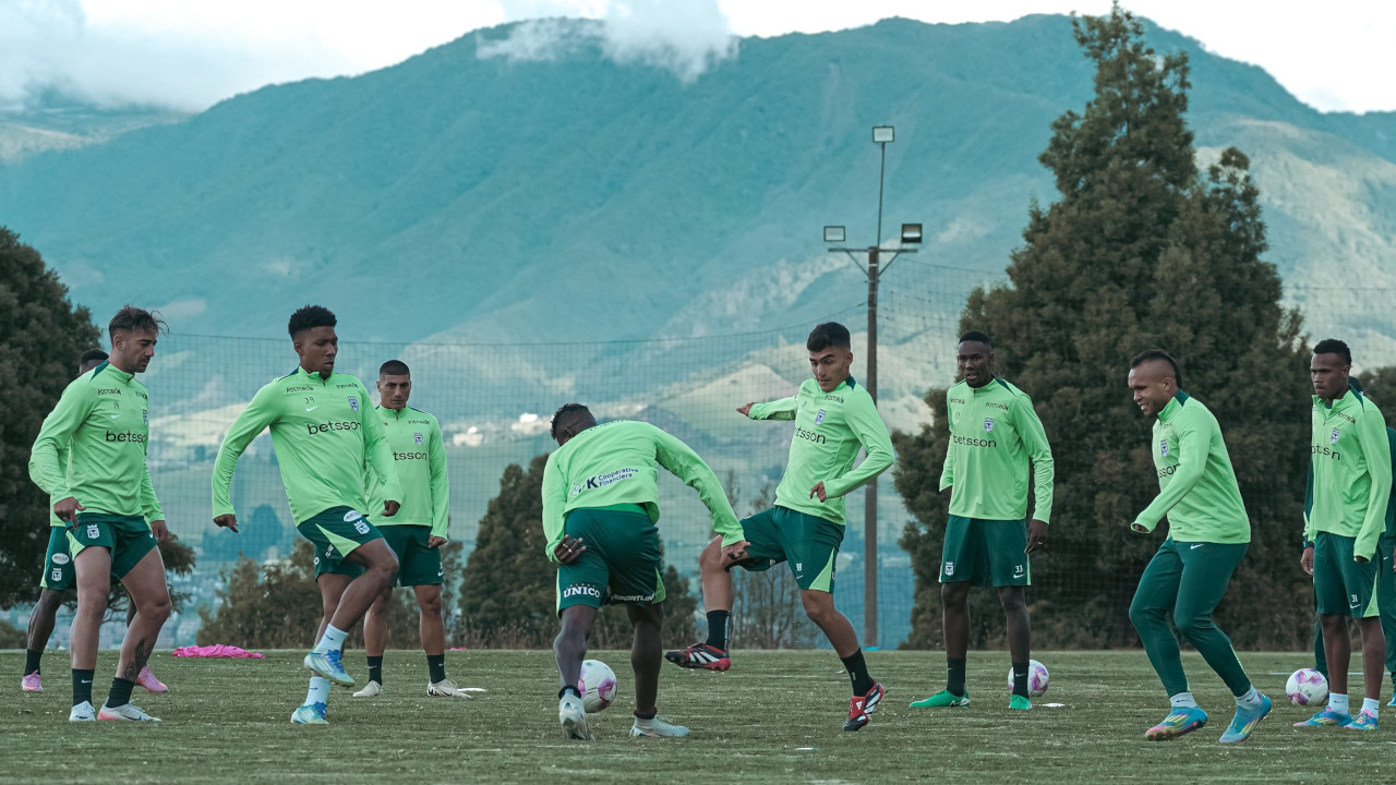 ¡Solo sirve ganar! Titulares de Atlético Nacional para enfrentar al Pasto