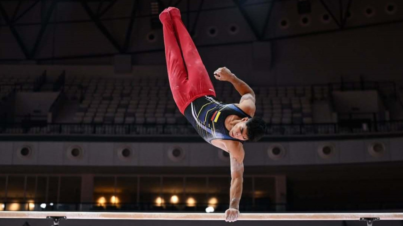Ángel Barajas, sexto en la final del All-around del mundial de Gimnasia Artística en Yakarta