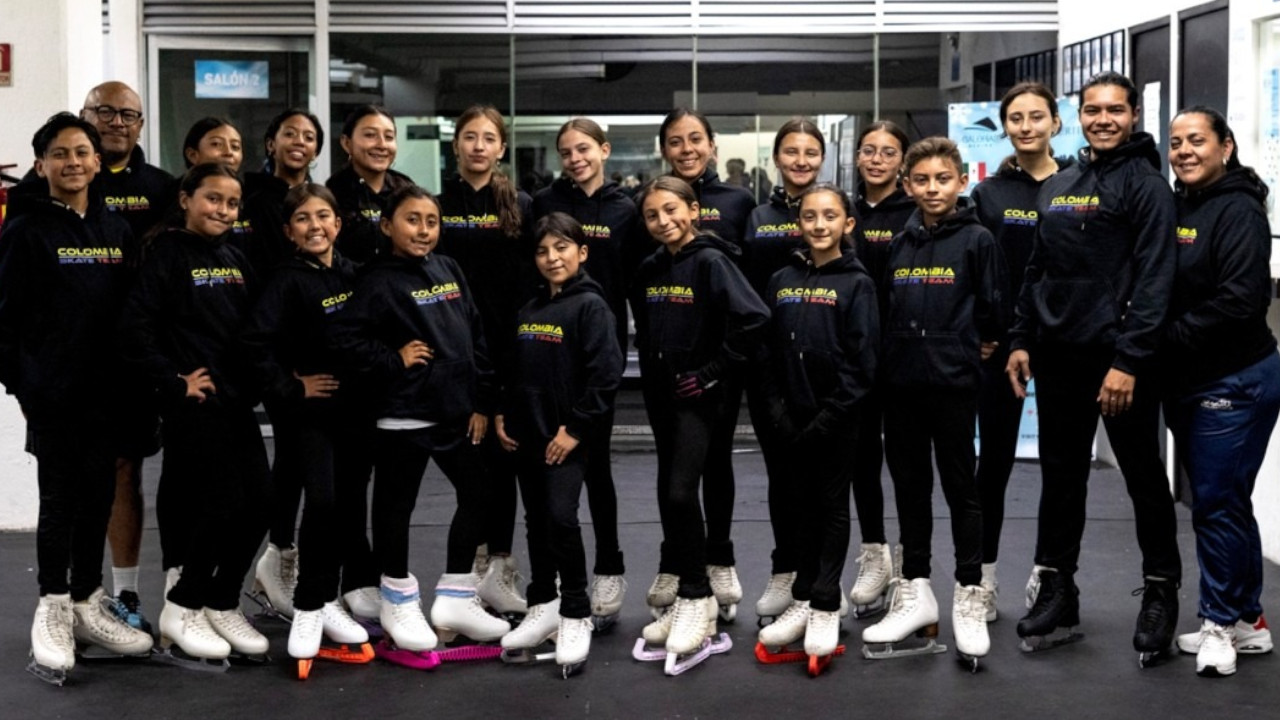 Colombia inicia su camino en el Patinaje Artístico sobre Hielo con histórica delegación en México