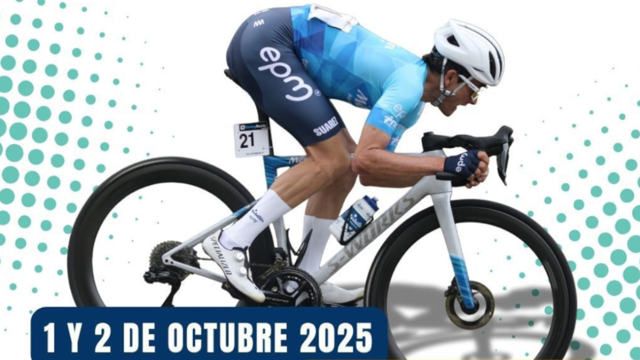 El Criterium Medellín arranca con un espectáculo de ciclismo en el Aeroparque Juan Pablo II