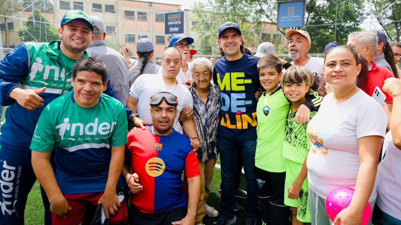 ¡Ya van 138! Alcalde Fico Gutiérrez entregó un espacio digno y de calidad a la comunidad de Santa Inés en Manrique