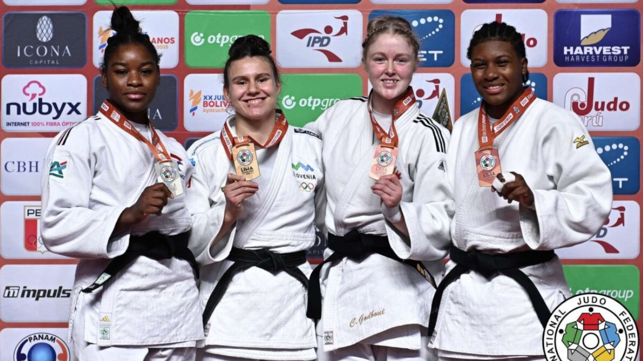 ¡Brenda Olaya conquista bronce! La judoca colombiana se sube al podio en el Grand Prix de Lima