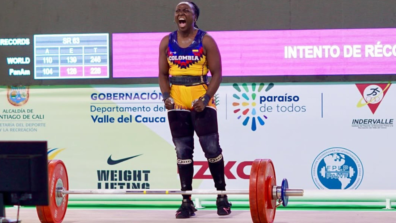 ¡Plata y bronce para Colombia! Yenny Sinisterra brilla en el Mundial de Pesas