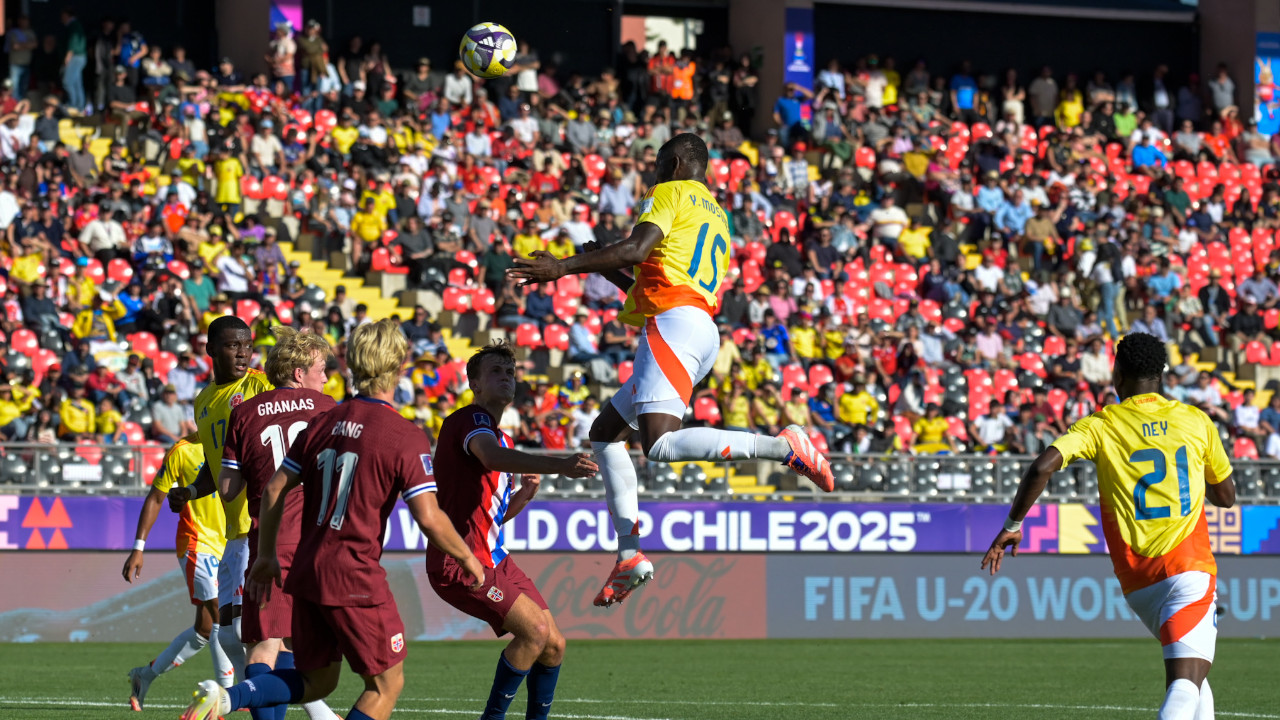 Colombia y Noruega empatan sin goles y suman 4 unidades en el Mundial Sub-20