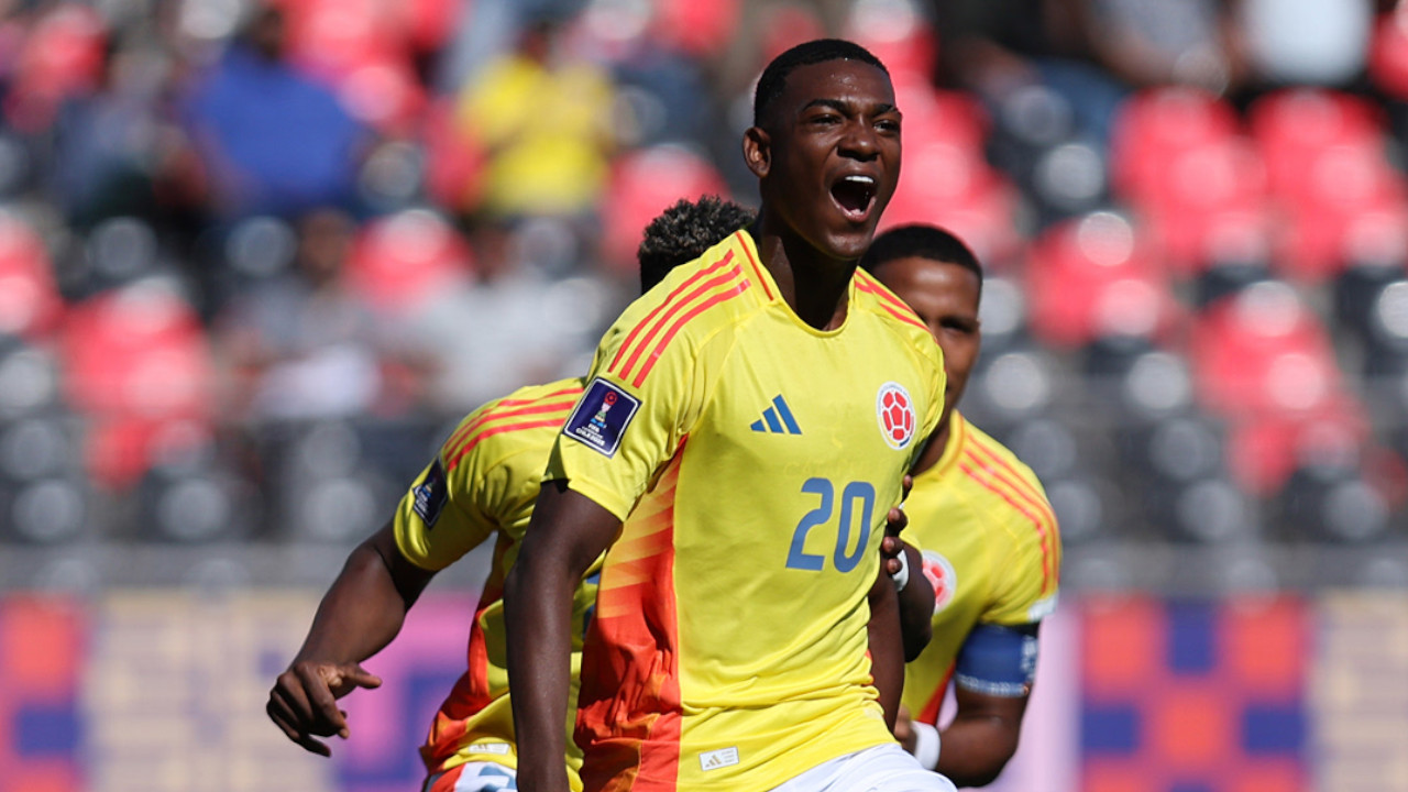 ¡1-0 en la primera parte! Colombia parcialmente clasificado a los cuartos de final del Mundial Sub-20 en Chile