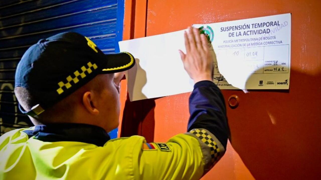 ¡Bares bajo la lupa! Tres locales suspendidos en nueva megatoma de Bogotá