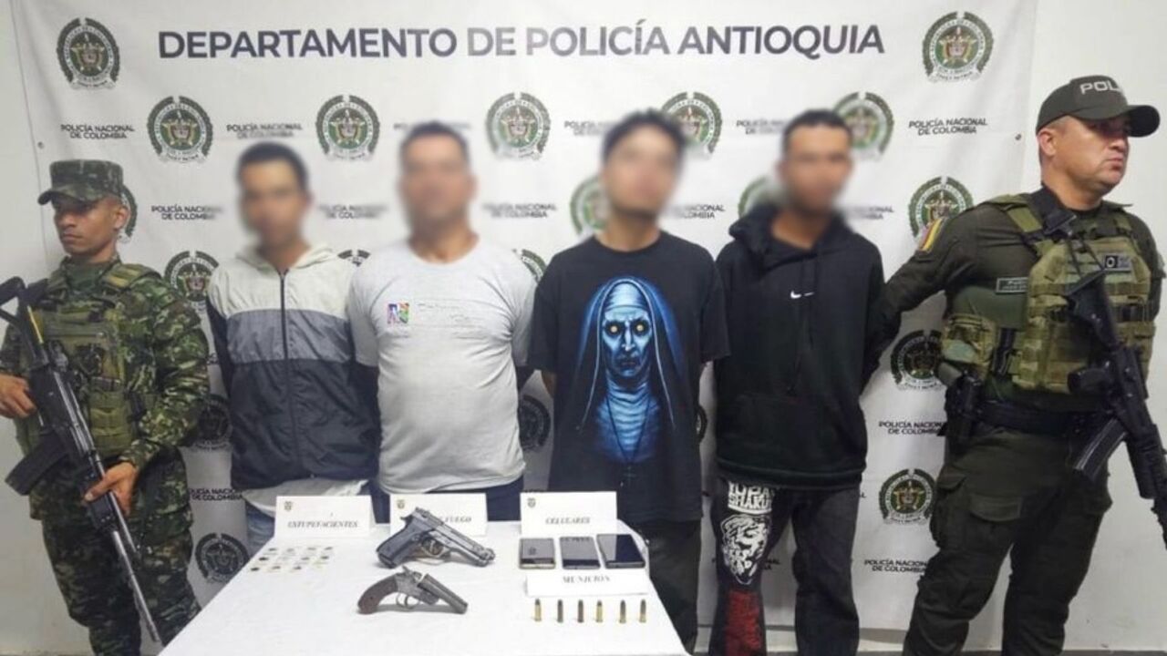 ¡Golpe al crimen en Andes! Caen cuatro cabecillas de ‘La Terraza’ vinculados con el microtráfico y homicidios
