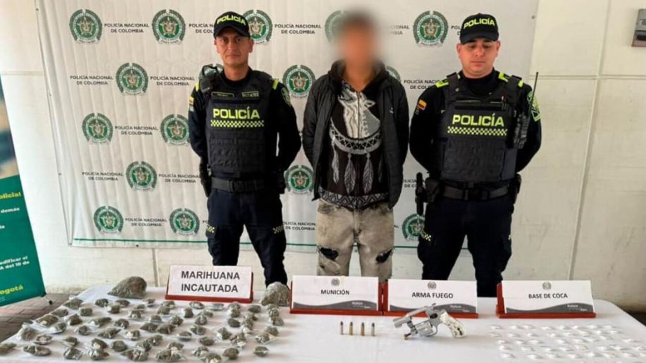 Capturado presunto expendedor de drogas en Ciudad Bolívar tras persecución apoyada por el helicóptero Halcón