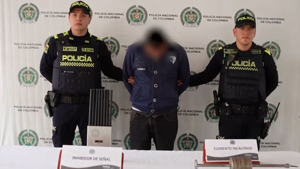 Captura de ladrón en Bogotá tras persecución