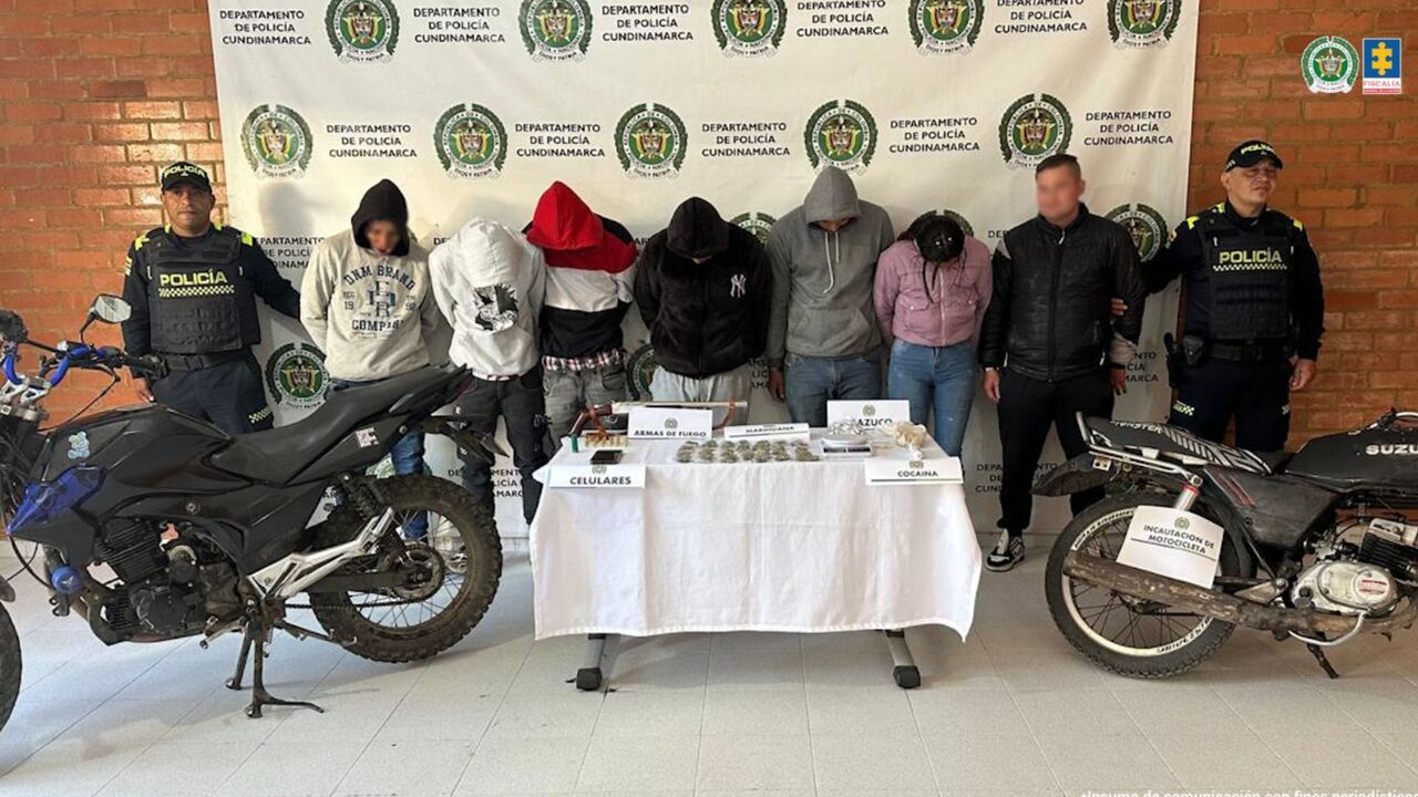 ¡Caen ‘Los de La Esperanza’! Siete judicializados por narcotráfico en Simijaca