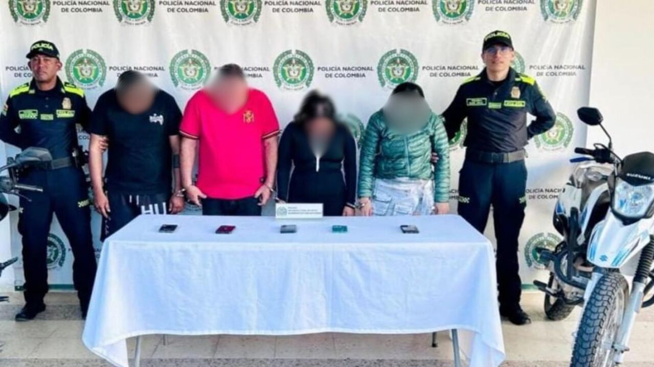 ¡Cayeron ‘Los Sureños’ en Bogotá! Cuatro presuntos delincuentes vinculados a robos a bancos en el Huila fueron capturados