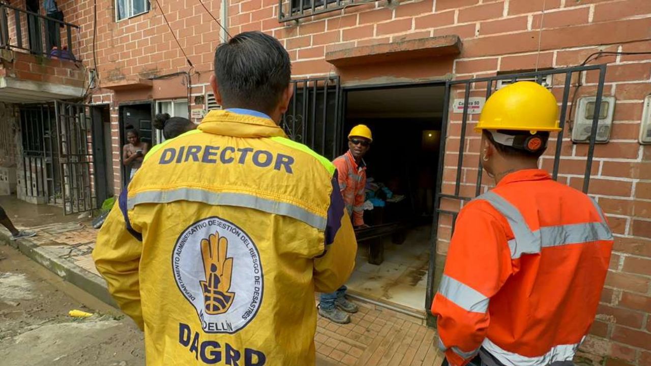 DAGRD reporta intensas lluvia: Belén, Laureles y Altavista, bajo vigilancia permanente