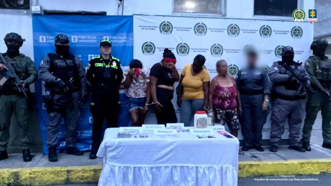 ¡Cayeron las falsas yerbateras! Fingían vender plantas, pero traficaban droga en el centro de Cali