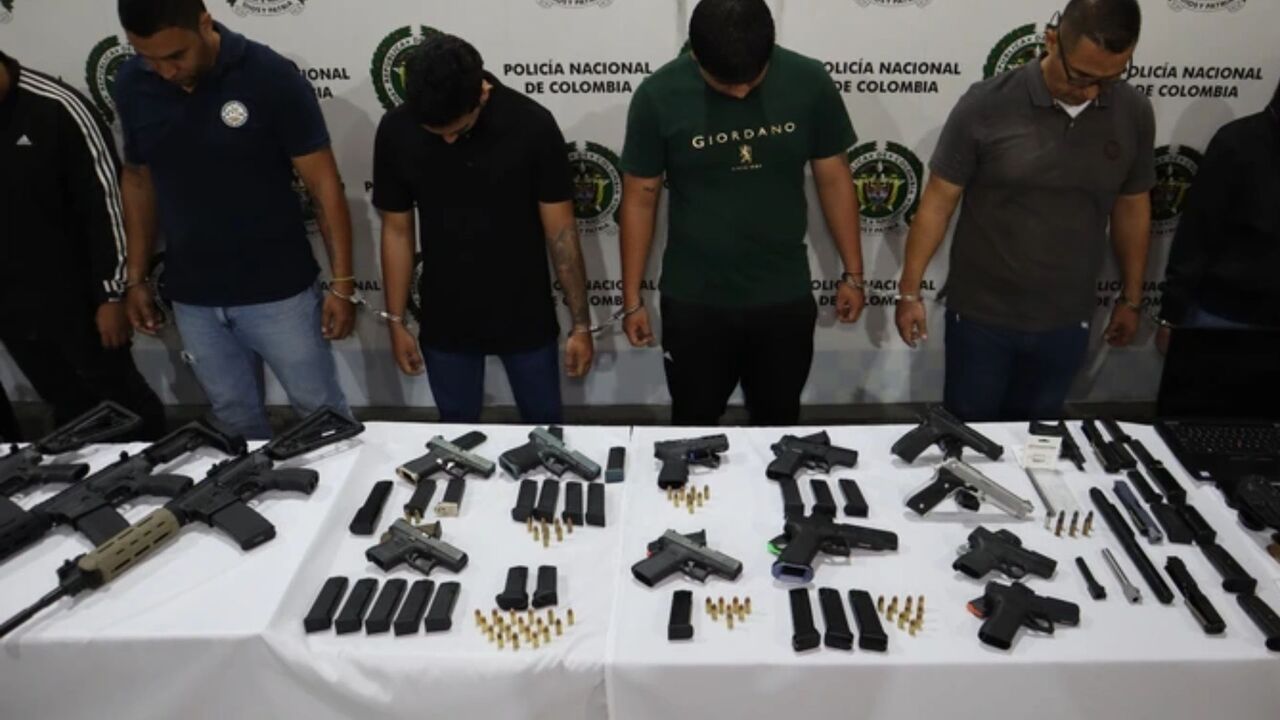 cae red criminal en Cali