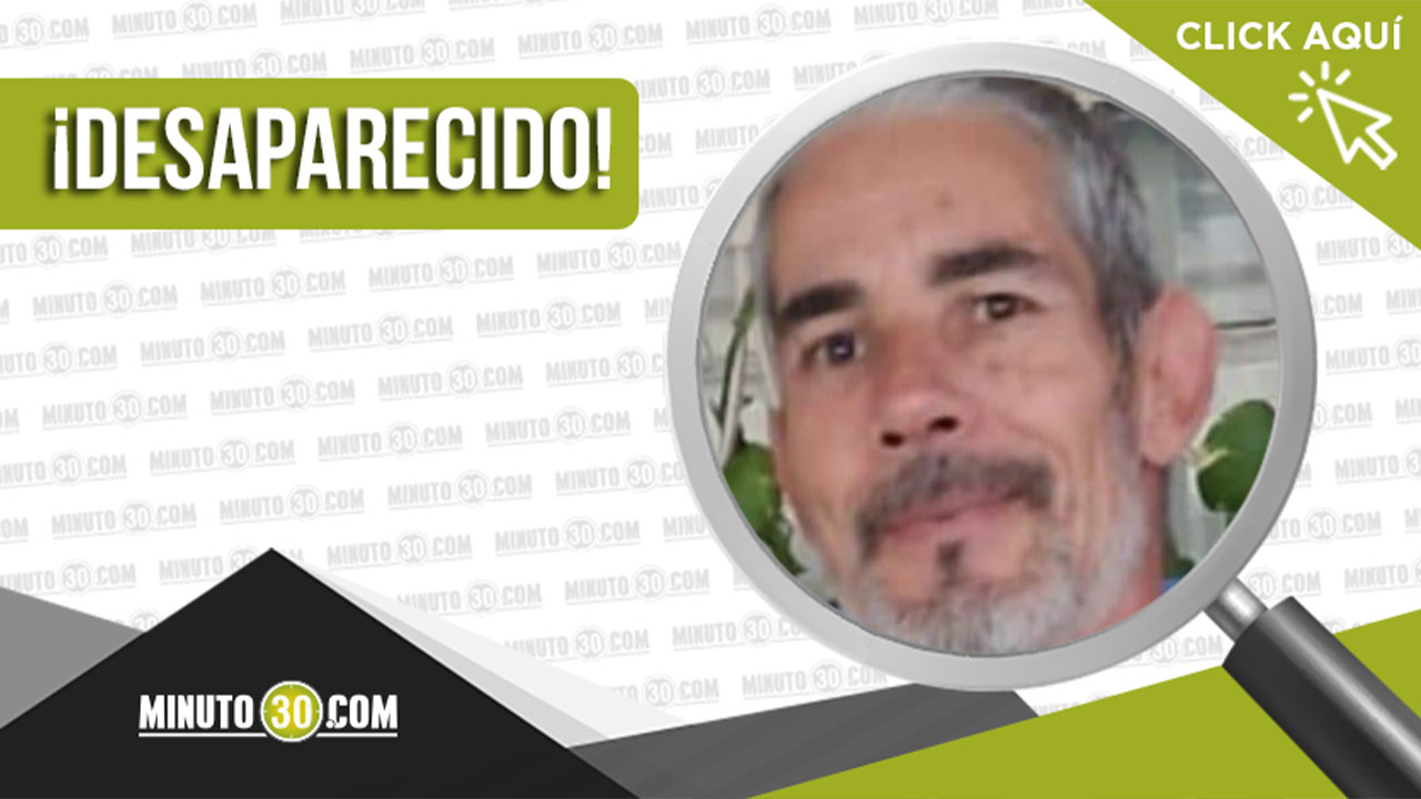 Elkin Darío Marín desapareció en Medellín