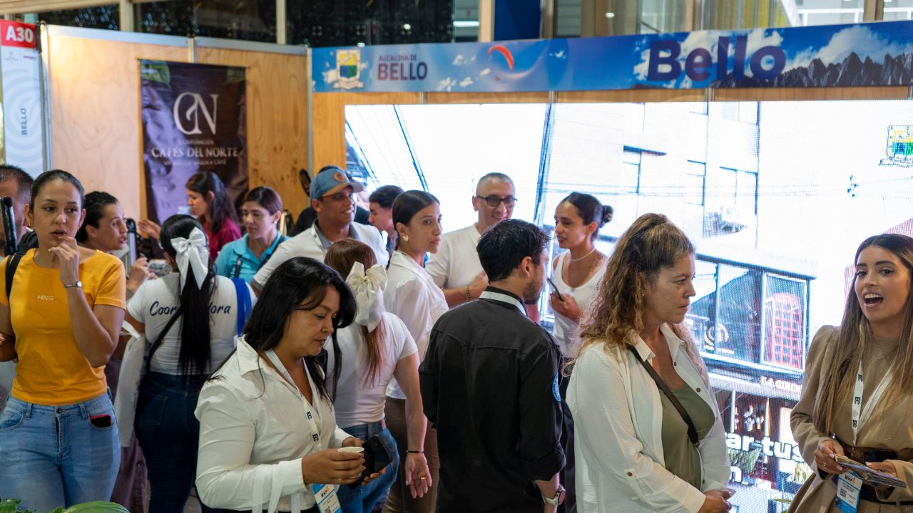 Bello brilló en la Feria Colombia Travel Expo 2025: presentó su riqueza turística y cultural ante el país