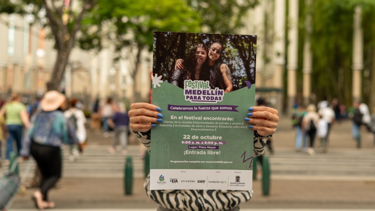 Festival Medellín para Todas ofrecerá más de 3 mil oportunidades para las mujeres