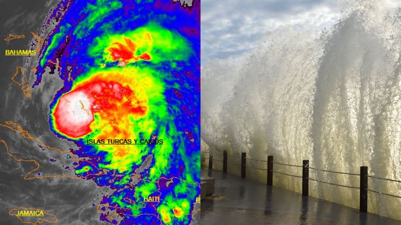 Huracán Melissa provoca mar de leva con olas de hasta 3,5 metros y cierra playas en el Caribe colombiano
