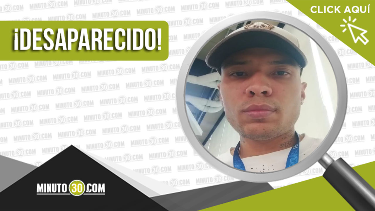 Jhon Sebastián Castaño desapareció en Medellín