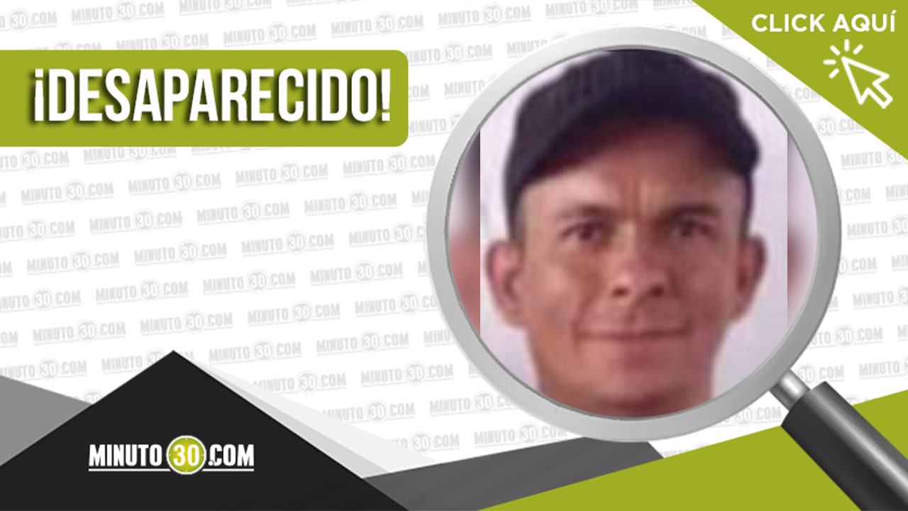 Jorge Luis Hernández desapareció en Medellín