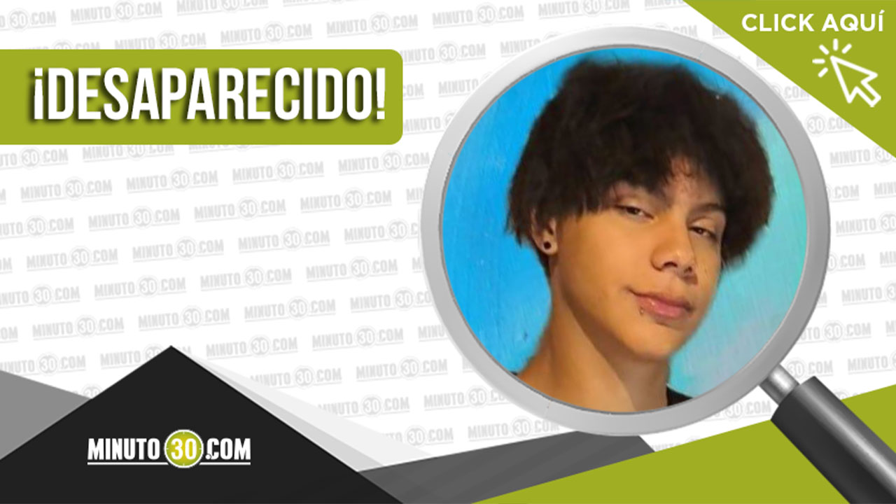 El menor Juan Esteban Gil desapareció en Medellín