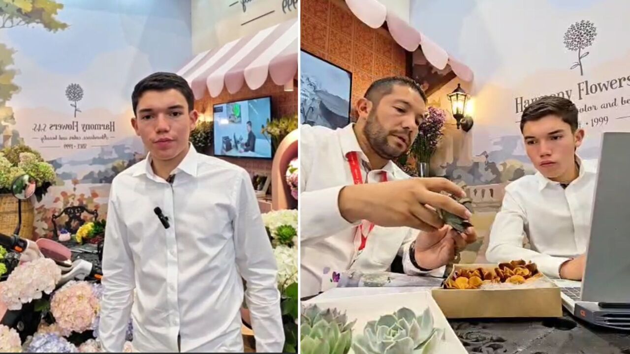 Joven emprendedor paisa representará a Colombia en importante feria internacional de flores en Holanda