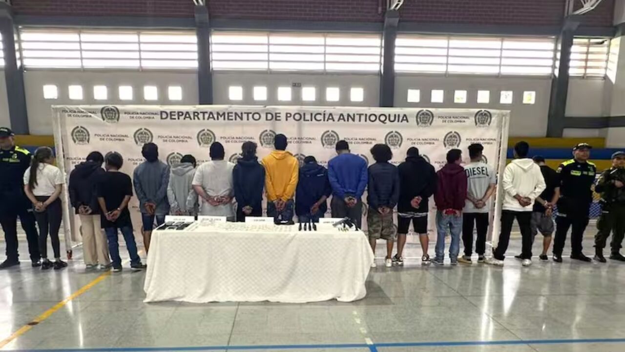 ¡Cayeron los de ‘Los de la Vega’! Operativo en Antioquia deja 17 capturados tras meses de investigación