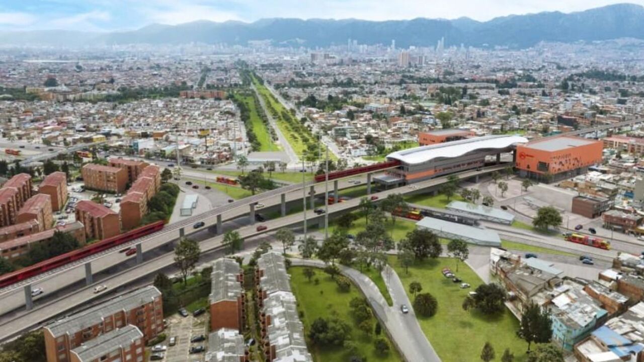 ¡El Metro de Bogotá sigue tomando forma! Inician obras de la nave central de la Estación 7