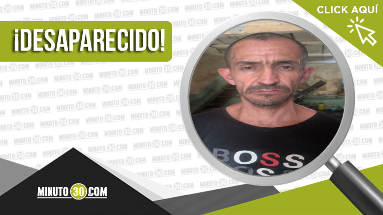 Óscar Felipe Castañeda desapareció en el municipio de Andes