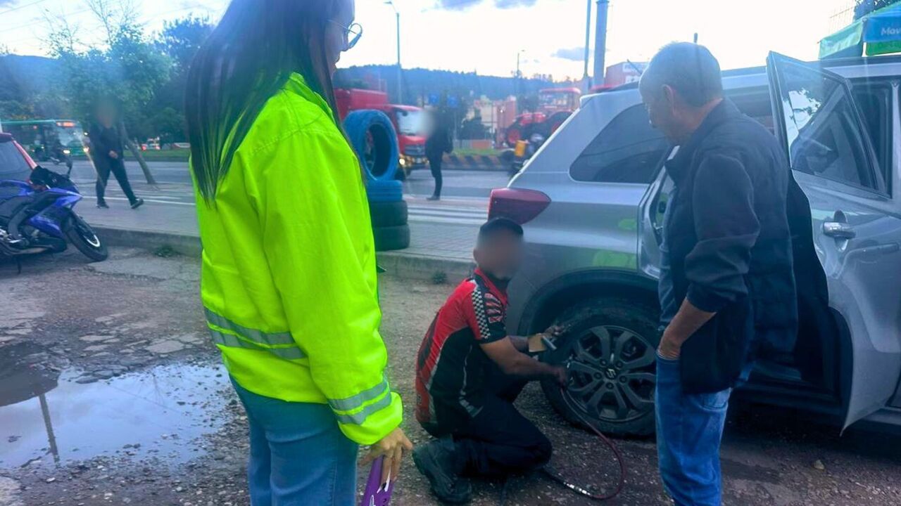 ¡Nuevo golpe a los ‘pinchallantas’! Autoridades suspenden taller en el barrio Nueva Zelandia, Bogotá