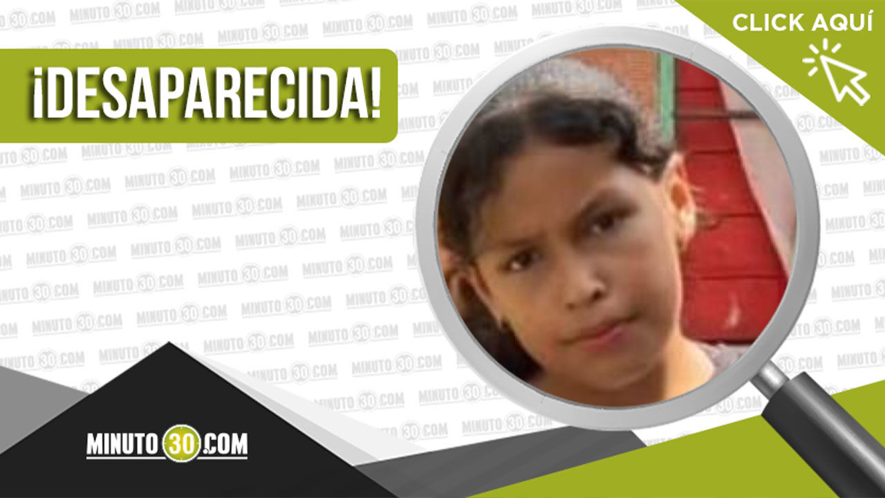 La menor Salomé Moreno desapareció en el municipio de San Roque