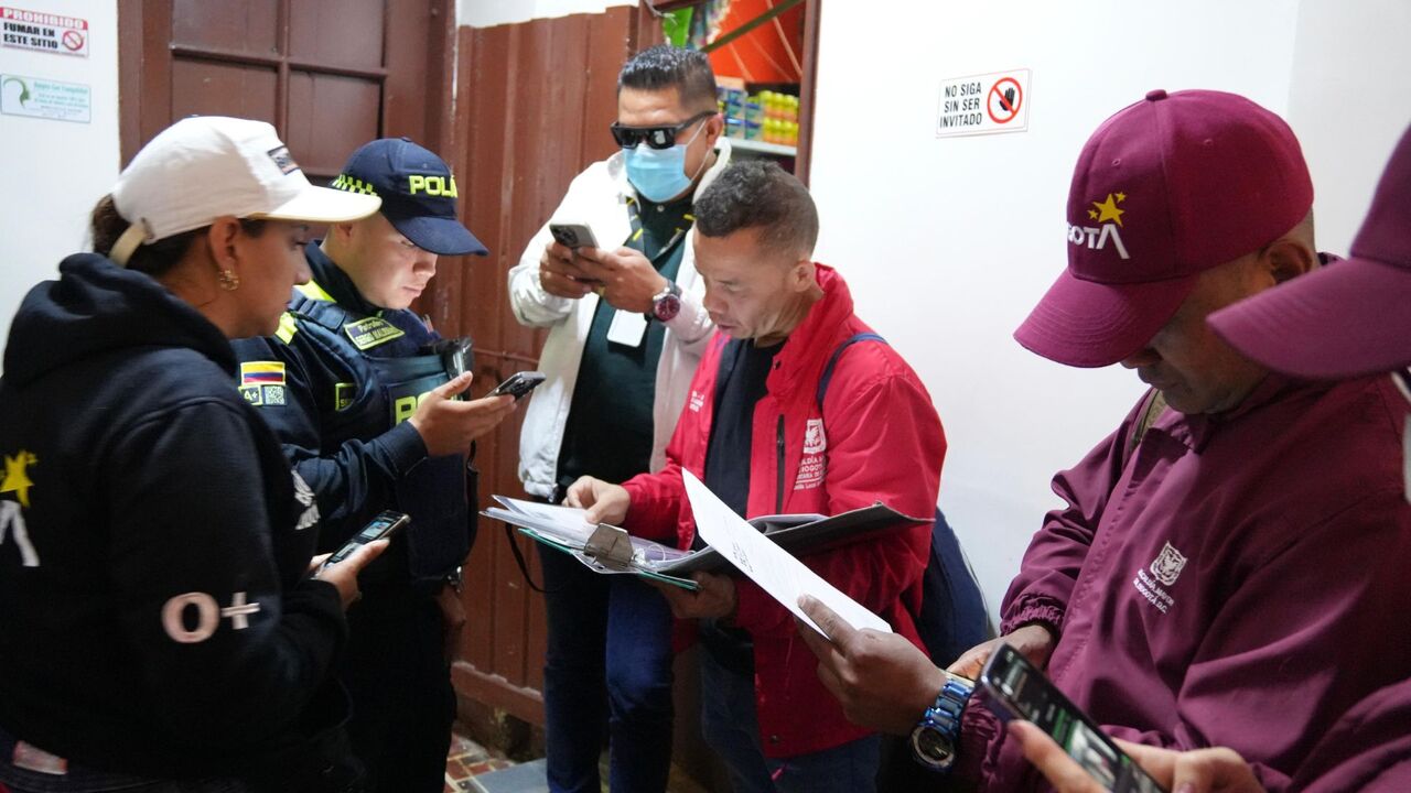 ¡Mano dura en el centro de Bogotá! Sellan pagadiario en San Bernardo tras detectar irregularidades