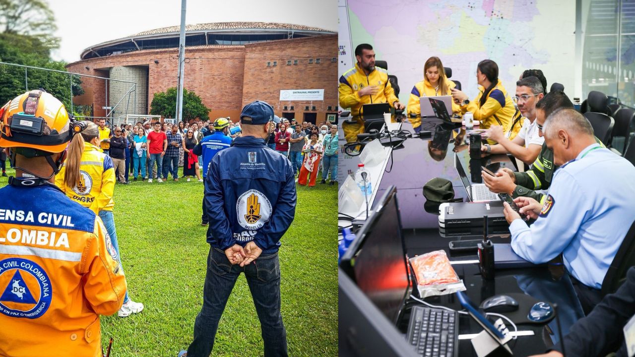 Así le fue a Medellín en el Simulacro Nacional de Emergencias