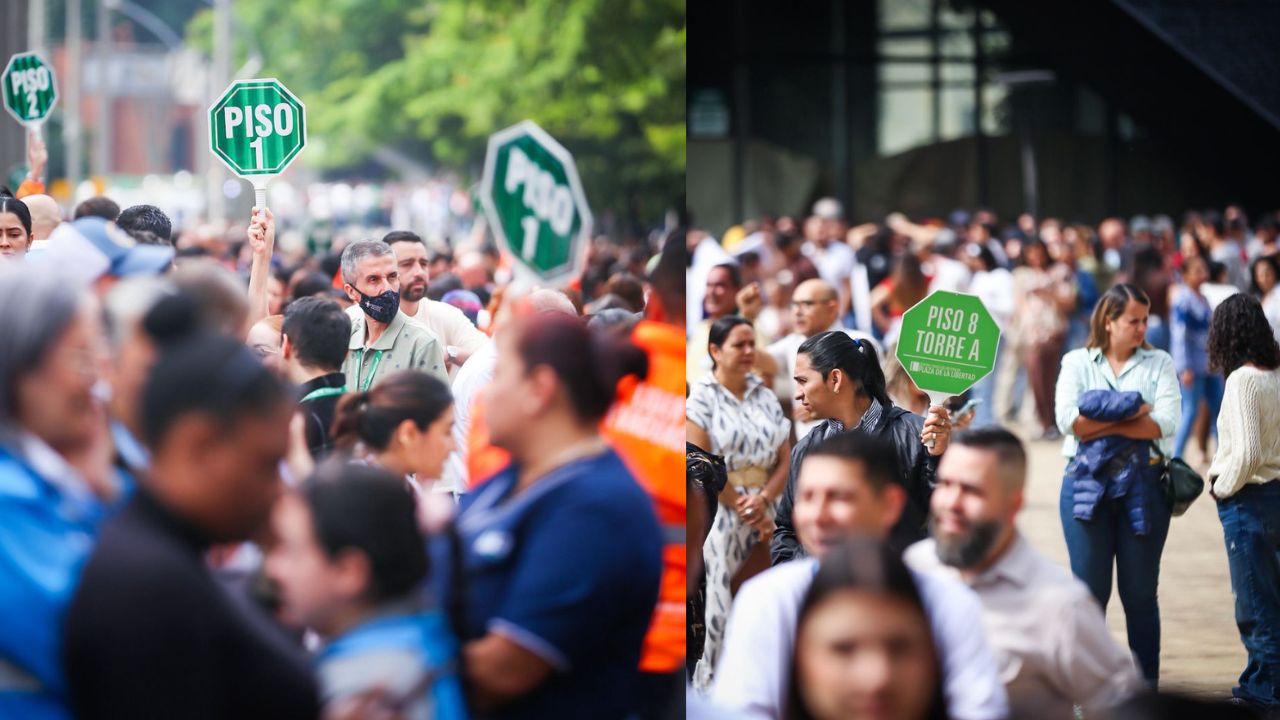 Así le fue a Medellín en el Simulacro Nacional de Emergencias