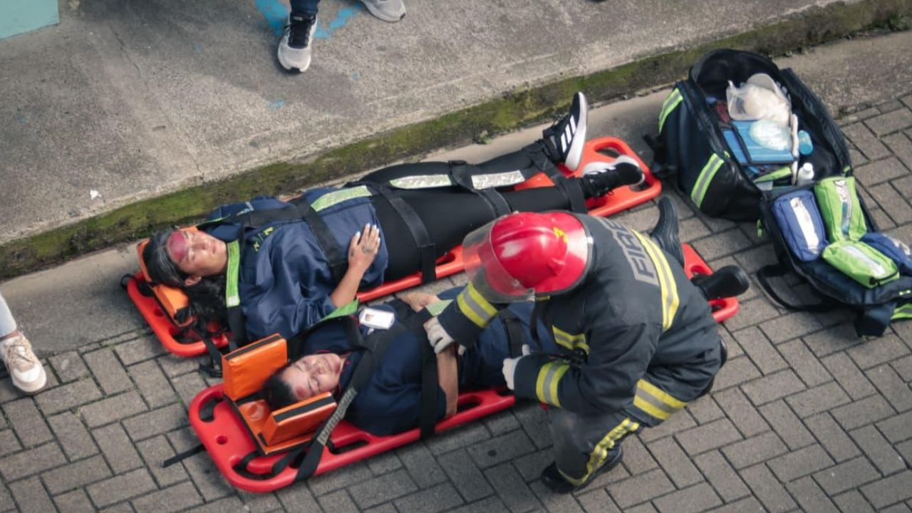 Más de 350 mil antioqueños salieron a la calle para el Simulacro Nacional de Emergencias