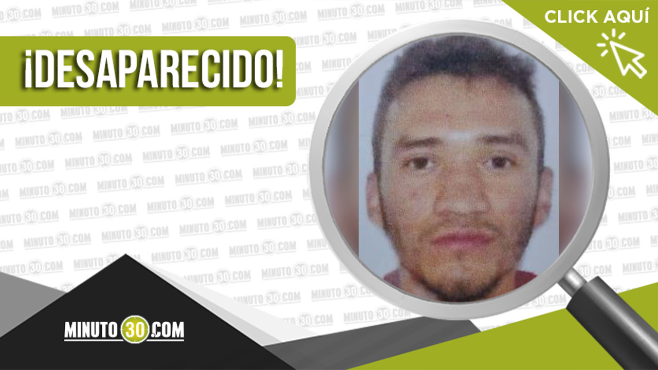 Trevor Marcos desapareció en Medellín