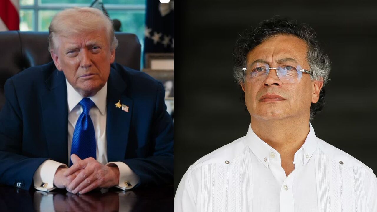 ¡Máxima tensión! Trump califica a Petro como “líder del narcotráfico” y anuncia suspensión de ayudas a Colombia