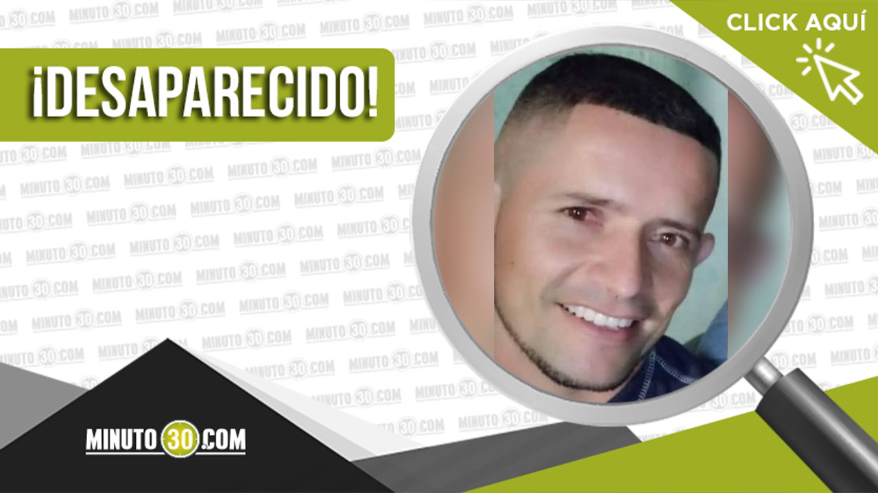 Víctor Alfonso Estrada desapareció en Medellín